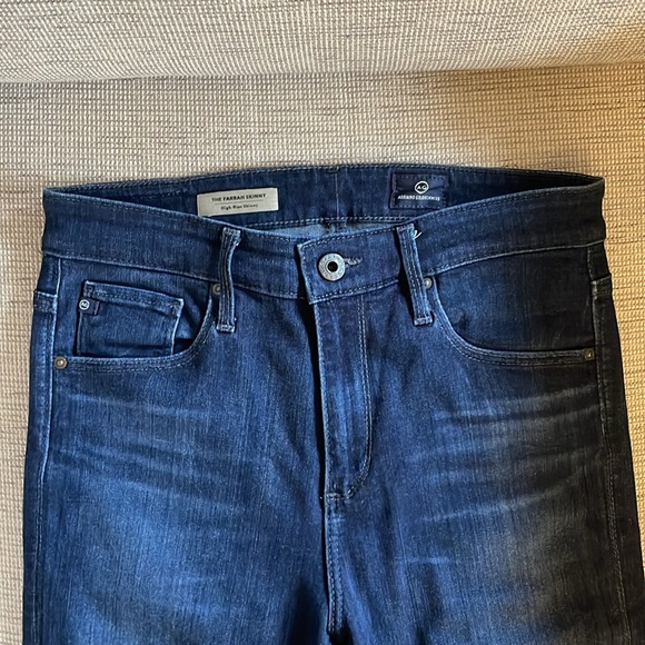 AG | The Farrah High-Rise Skinny Ankle Jeans - Picture 7 of 9